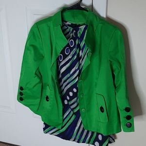 Worth tank and suit jacket, Size 10